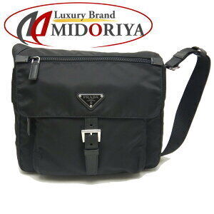 Prada Vera Nylon Shoulder Bag Nero Black
